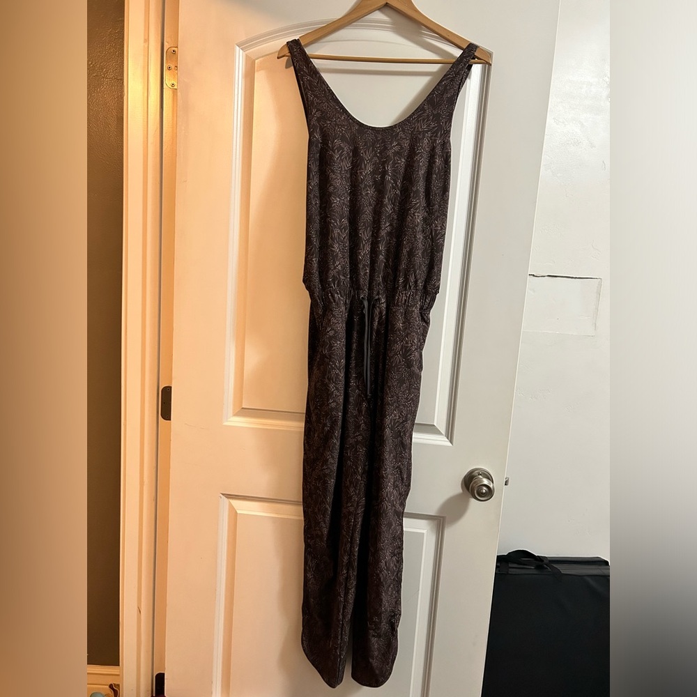 Patagonia fleetwith jumpsuit brown floral size medium - Picture 3 of 12
